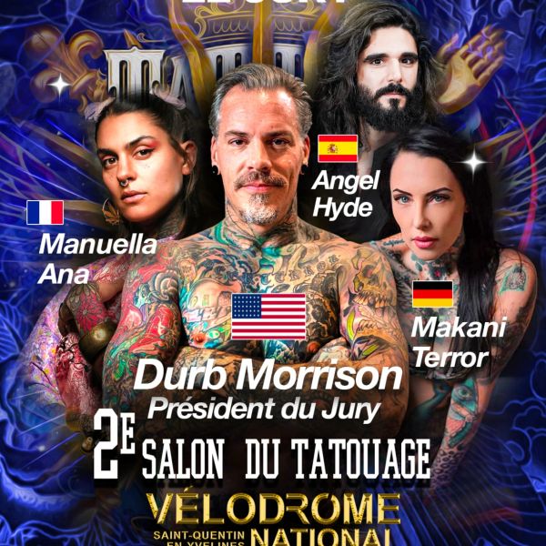 Salon du tatouage de St Quentin en Yvelines