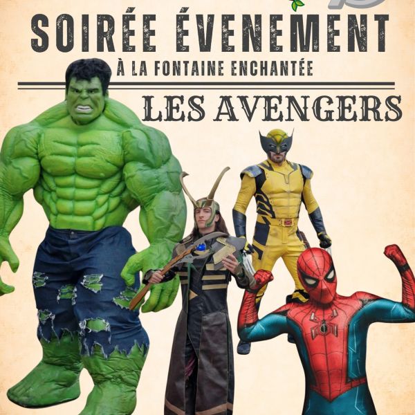 Soirée Evènement Avengers