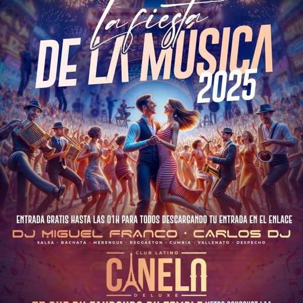 Fiesta de la Musica 2025 Fête de la musique