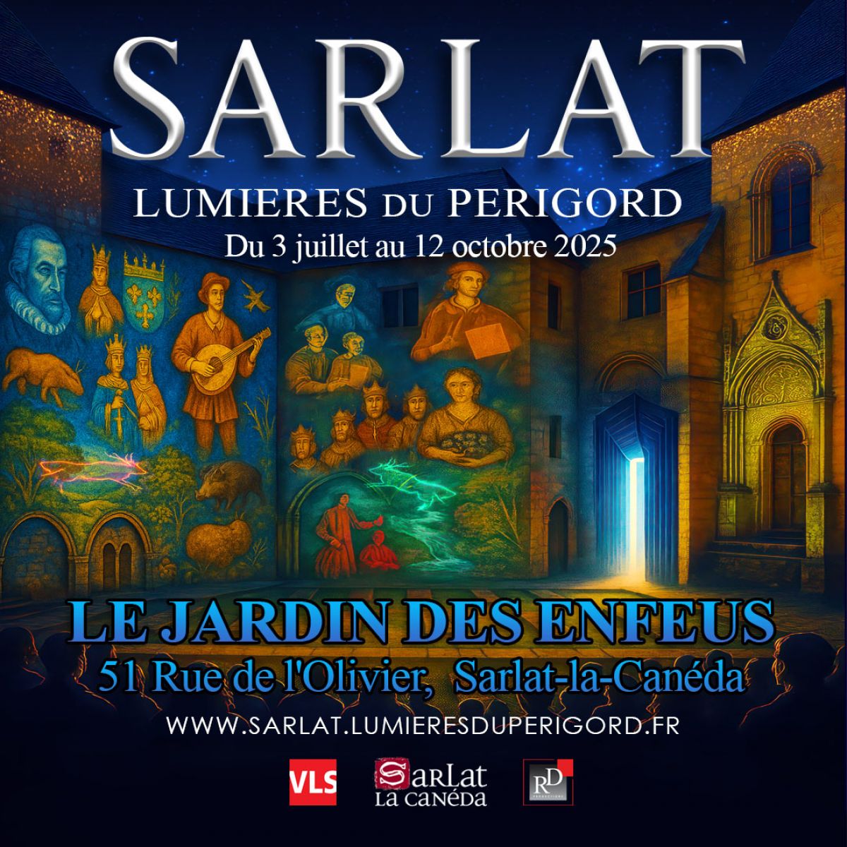 Sarlat, lumières du Périgord
