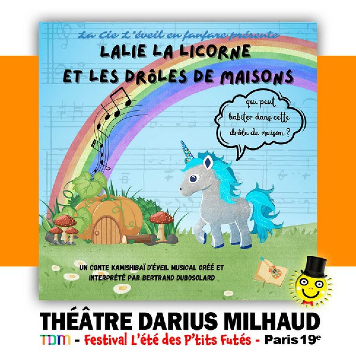 Lalie la licorne et les drôles de maisons