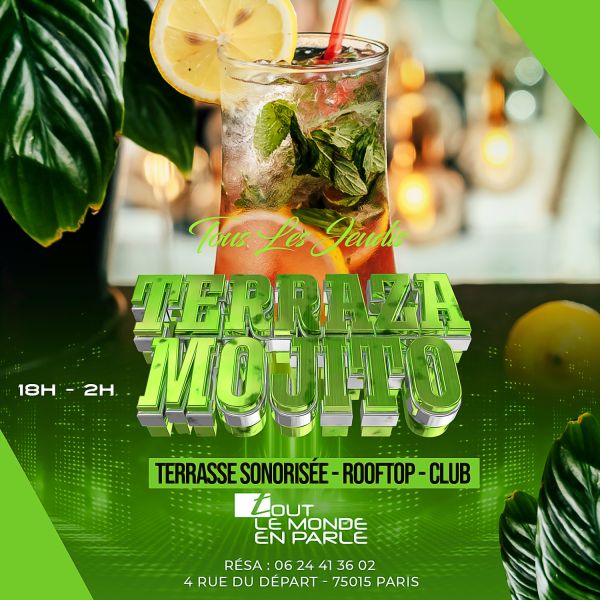 Afterwork La Terraza Mojito / club / open air
