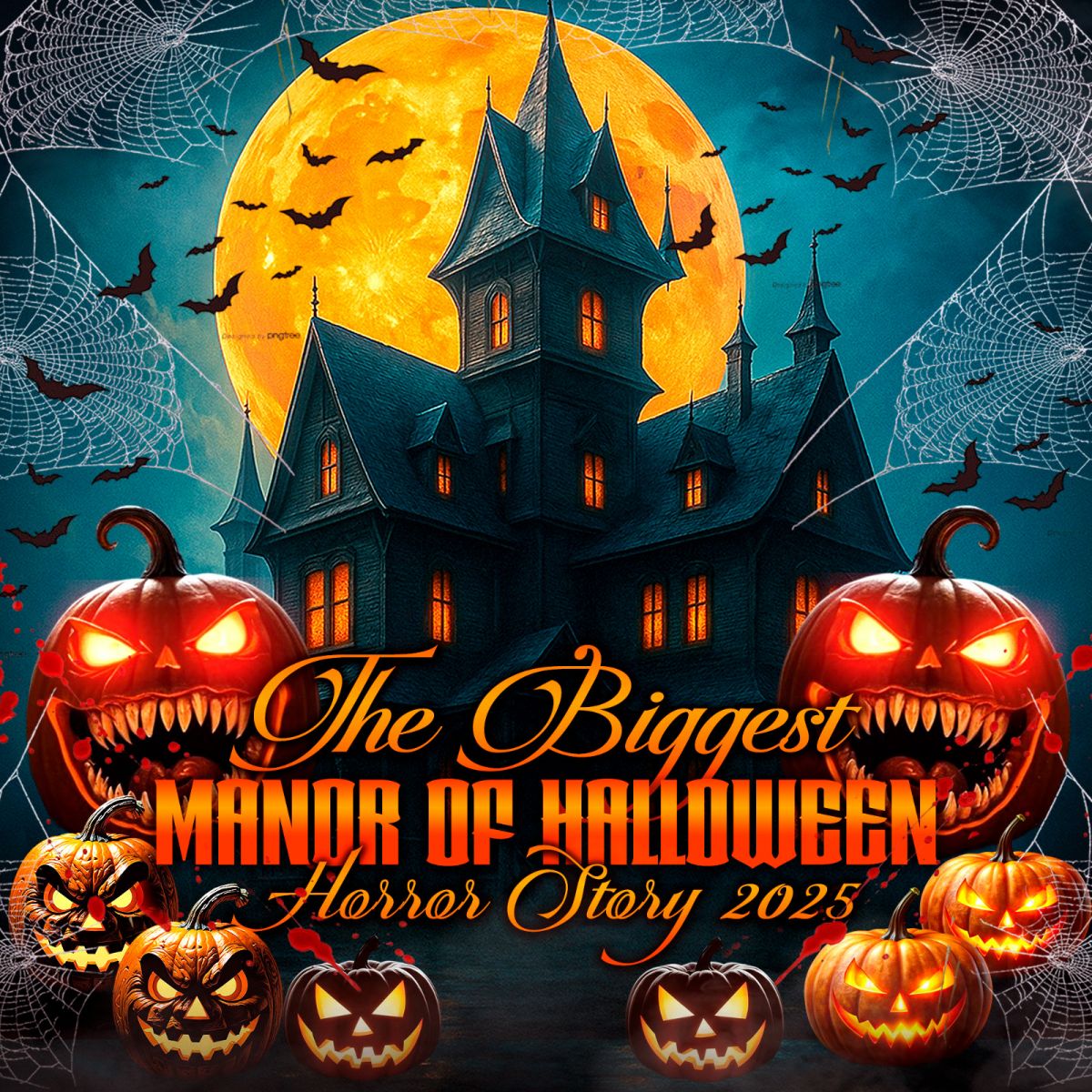 THE BIGGEST MANOR OF HALLOWEEN HORROR STORY BIG PARTY 2025 PONT ALEXANDRE III SOLUM CLUB PARIS