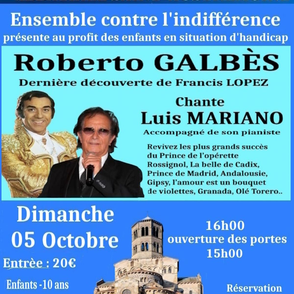 Roberto Galbès chante Luis Mariano