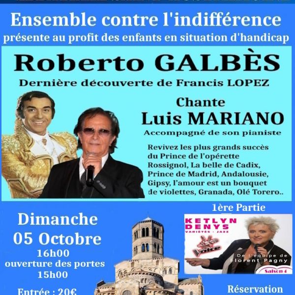 Roberto Galbès chante Luis Mariano