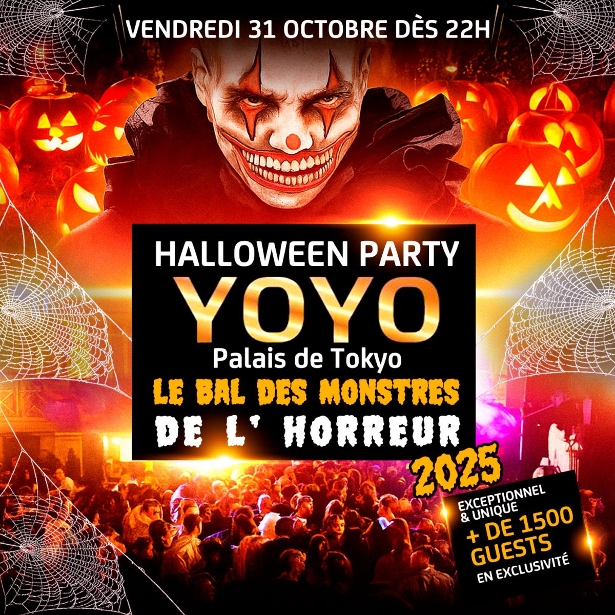 LE BAL DES MONSTRES DE L'HORREUR 2025 YOYO - PALAIS DE TOKYO