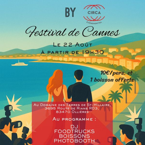 SOIREE FESTIVAL DE CANNES