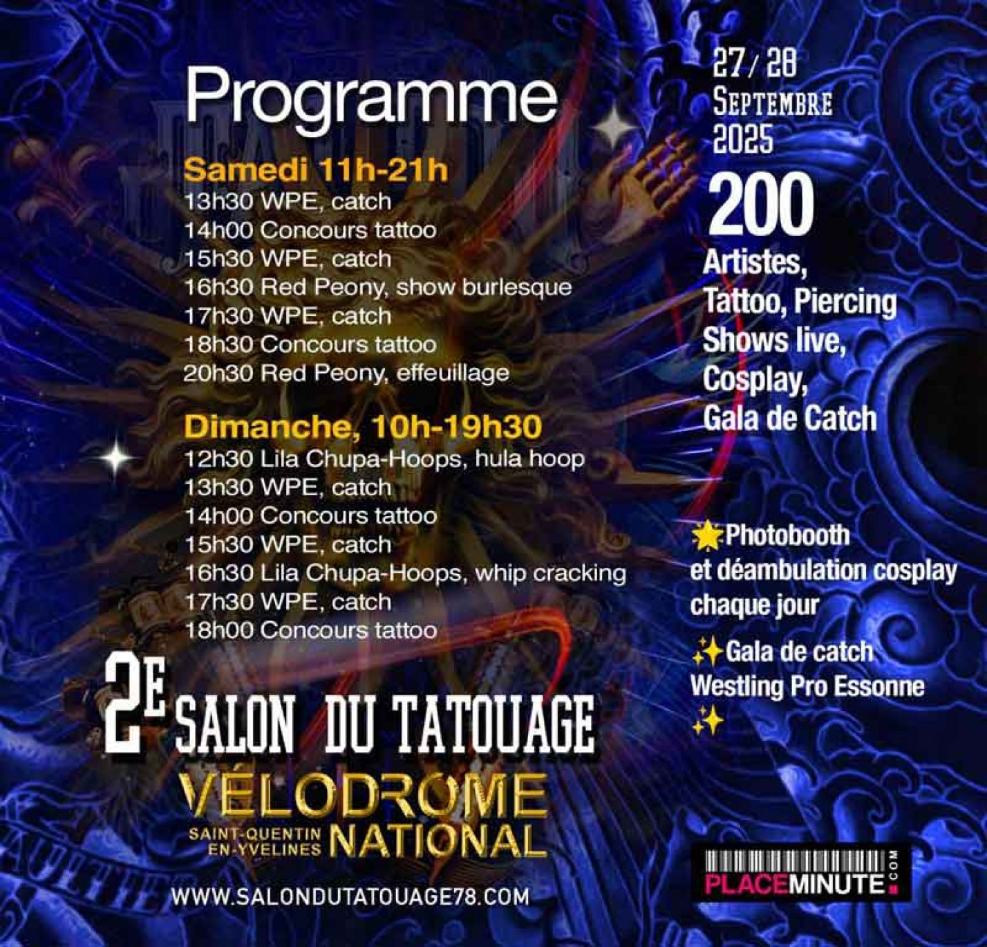 Salon International du tatouage de Saint-Quentin-en-Yvelines