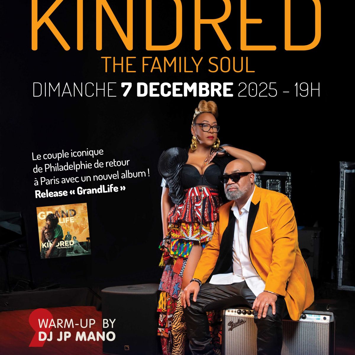 KINDRED THE FAMILY SOUL new album release "GrandLife"