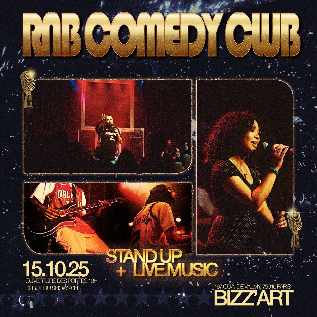 RNB COMEDY CLUB @BIZZ'ART PARIS