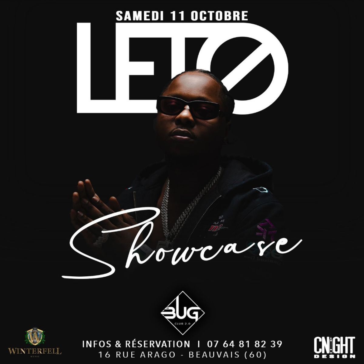 LETO en showcase au BUG BEAUVAIS