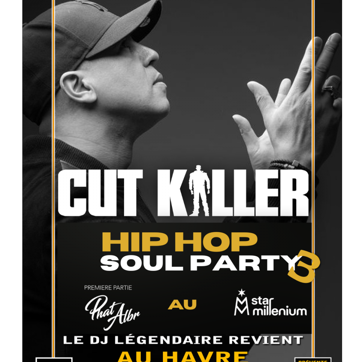 CUT KILLER HIP-HOP SOUL PARTY 3 / CARRÉ VIP