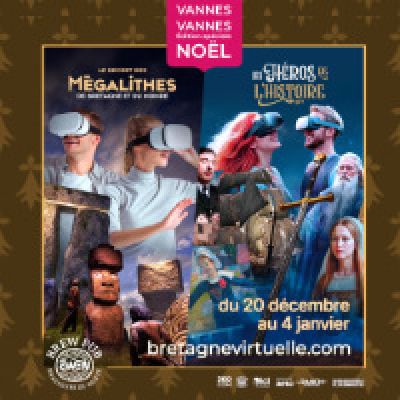 BRETAGNE VIRTUELLE - LE SECRET DES MEGALITHES + LES HEROS DE L'HISTOIRE DE BRETAGNE