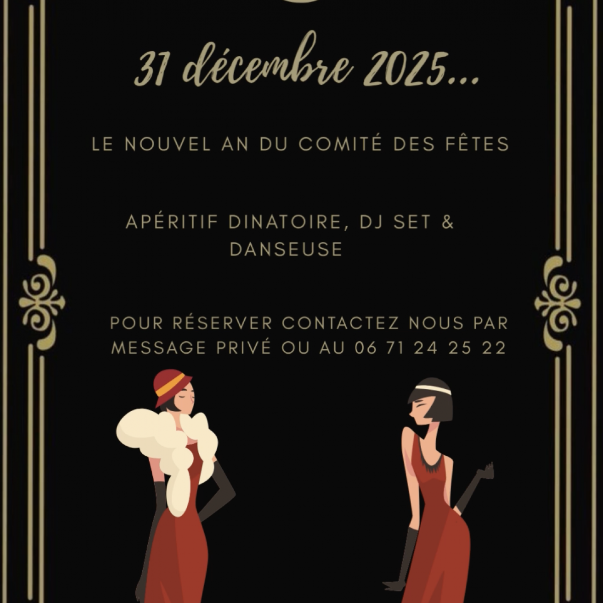 Le nouvel an Gatsby du Comité