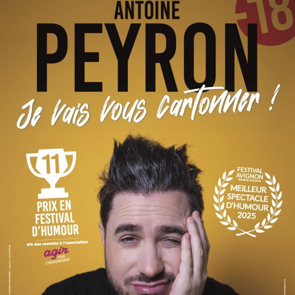Antoine Peyron "Je vais vous cartonner"