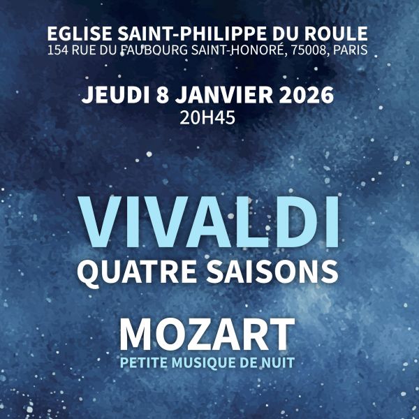 Concert Vivaldi Les Quatre Saisons Église