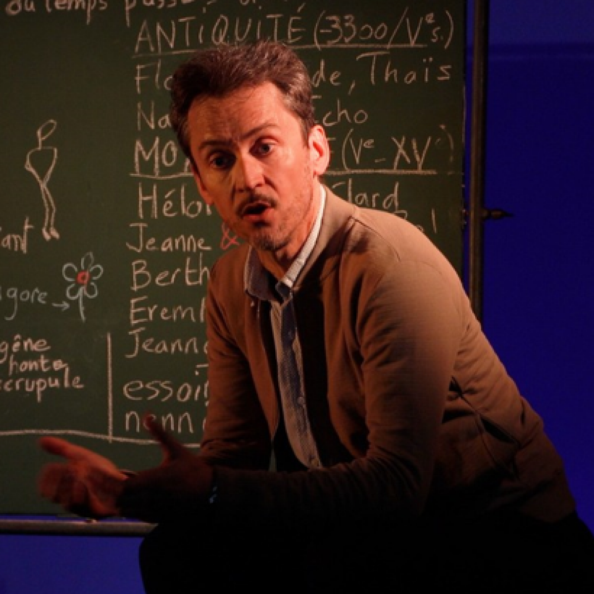 LE PROF DE BRASSENS, une production du Hall de la Chanson