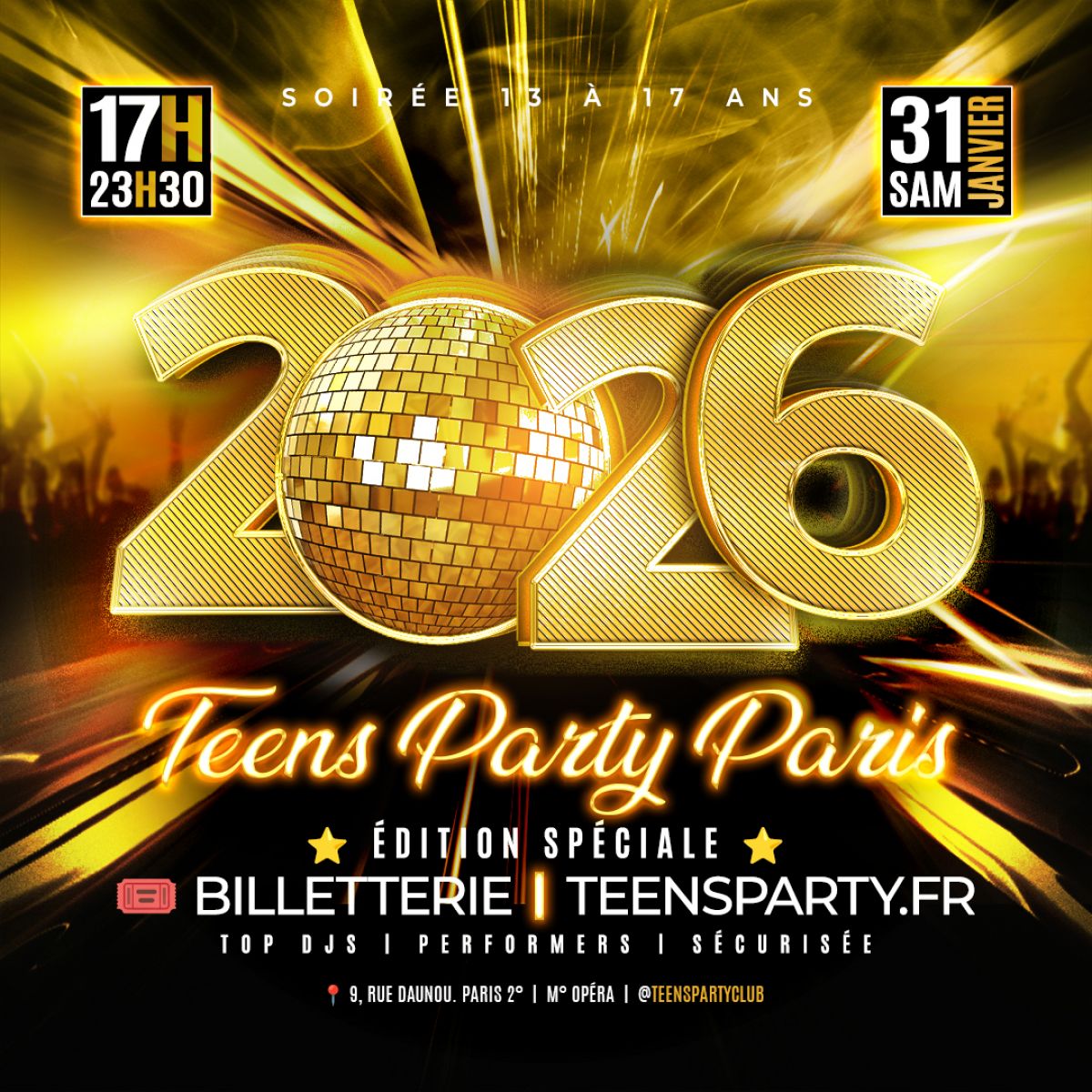 TEENS PARTY® PARIS