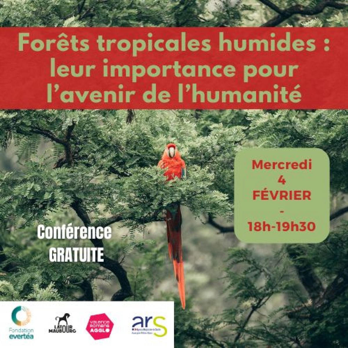 Conférence - Forêts tropicales humides : leur importance pour l’avenir de l’humanité