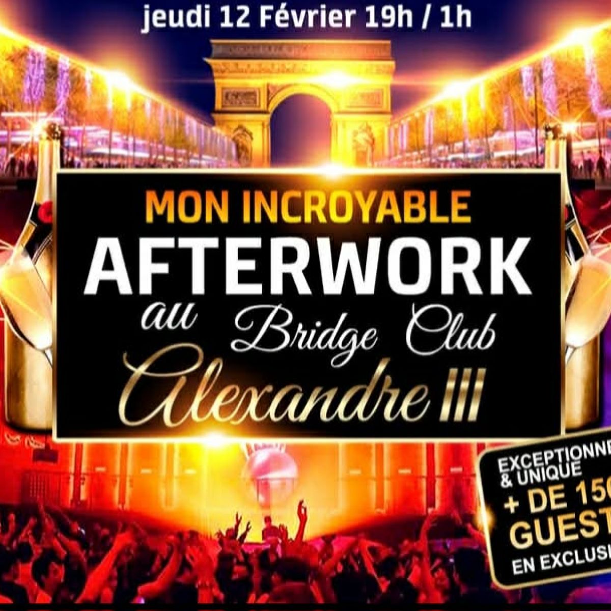 ★Viens danser au BRIDGE - Carré VIP Catimini & Co★