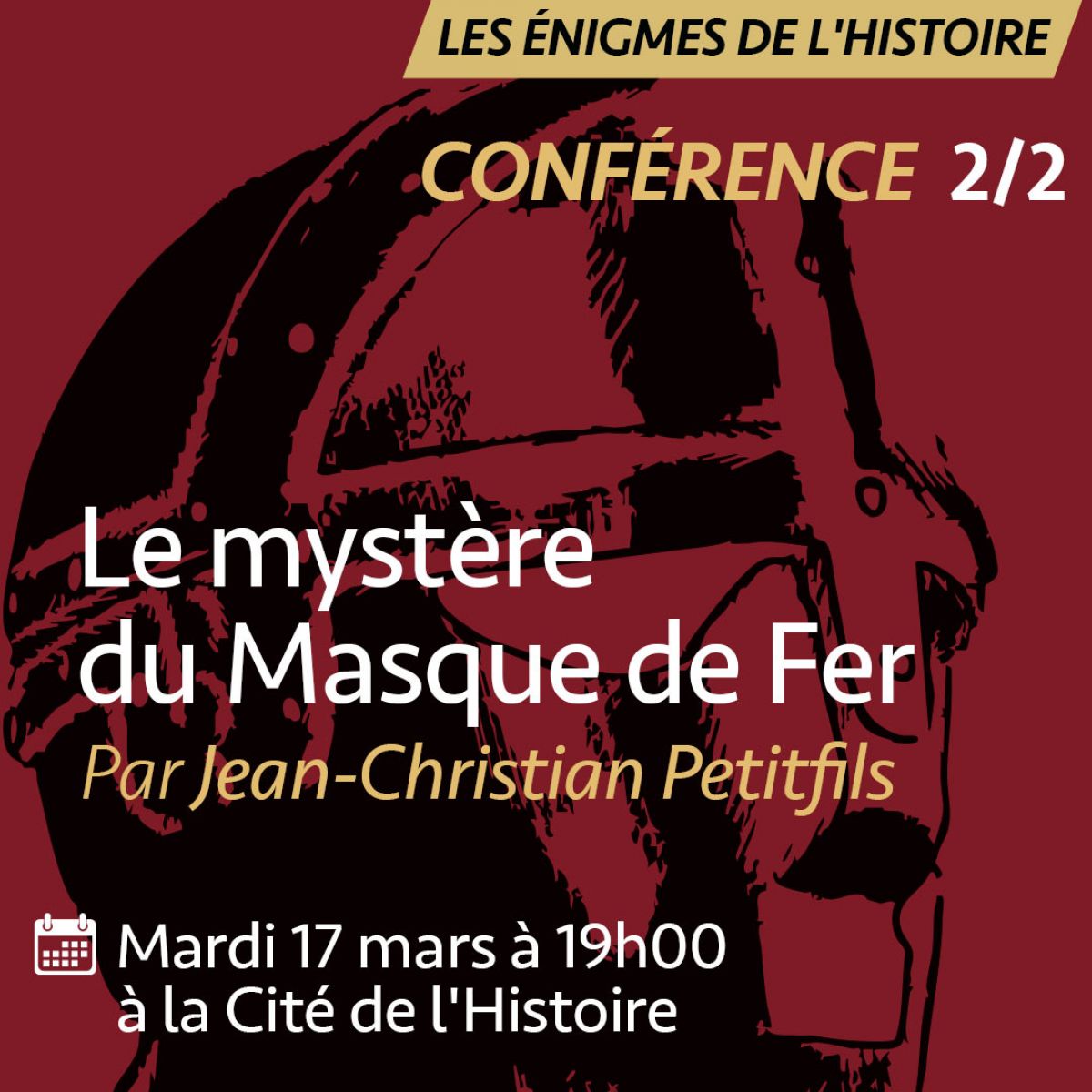Le mystère du Masque de Fer, par Jean-Christian Petitfils