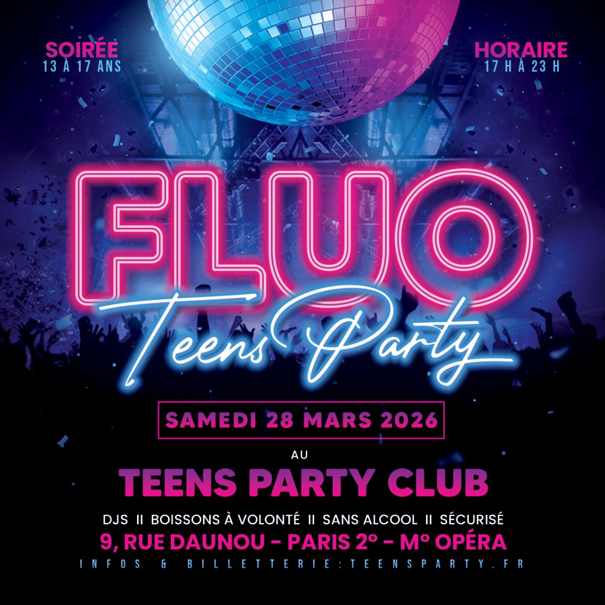 Fluo Teens Party 2026