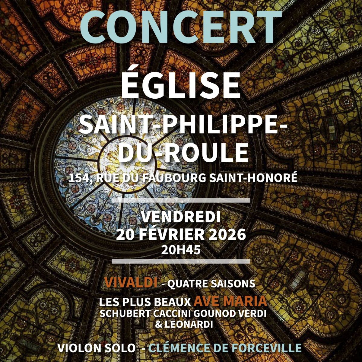 Vivaldi et Ave Maria : l'Expérience Paris Virtuosi