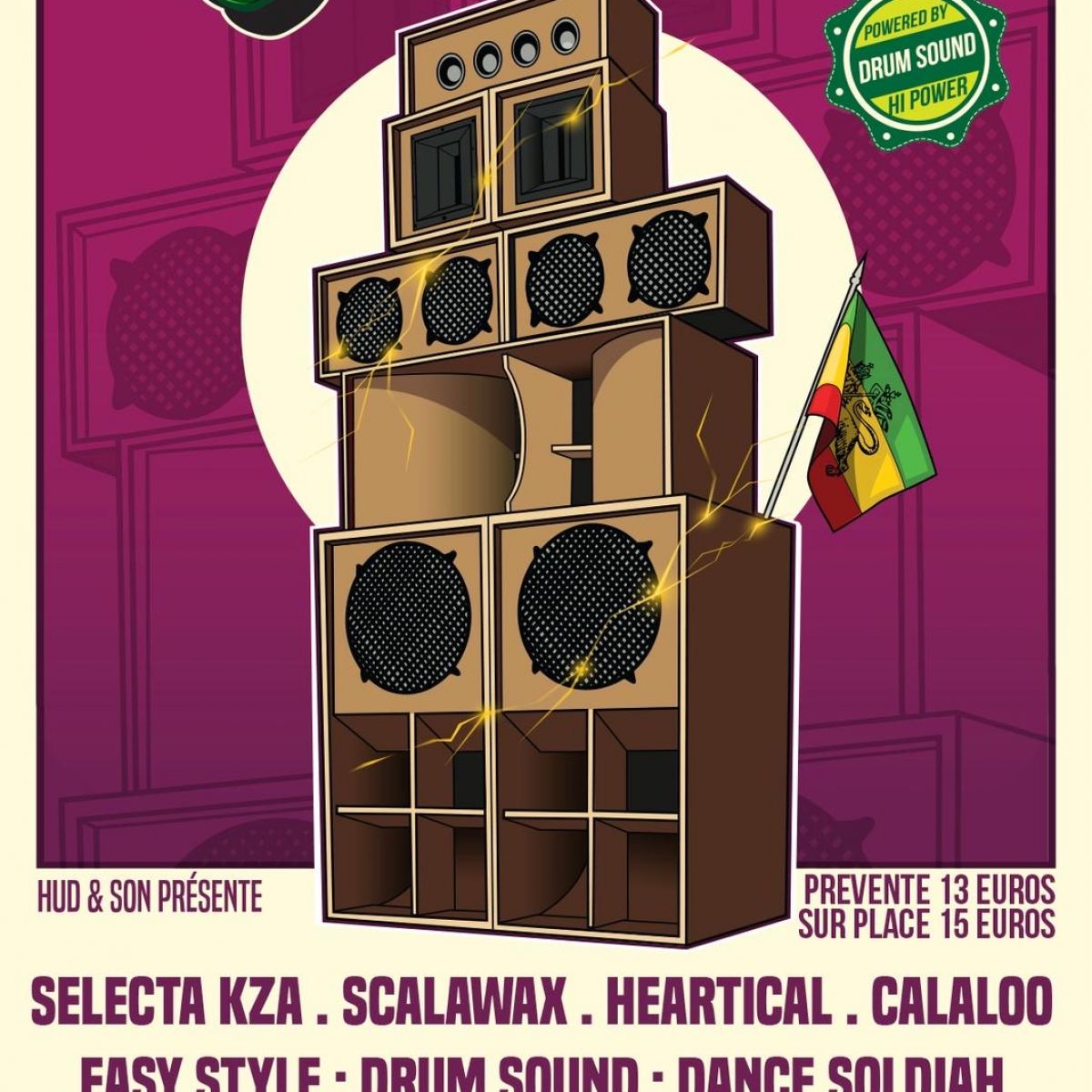 REGGAE SOUND FEST : LIDIOP / GALLOS + SELECTA KZA / HEARTICAL / EASY STYLE / SCALAWAX / DANCE SOLDIAH / CALALOO