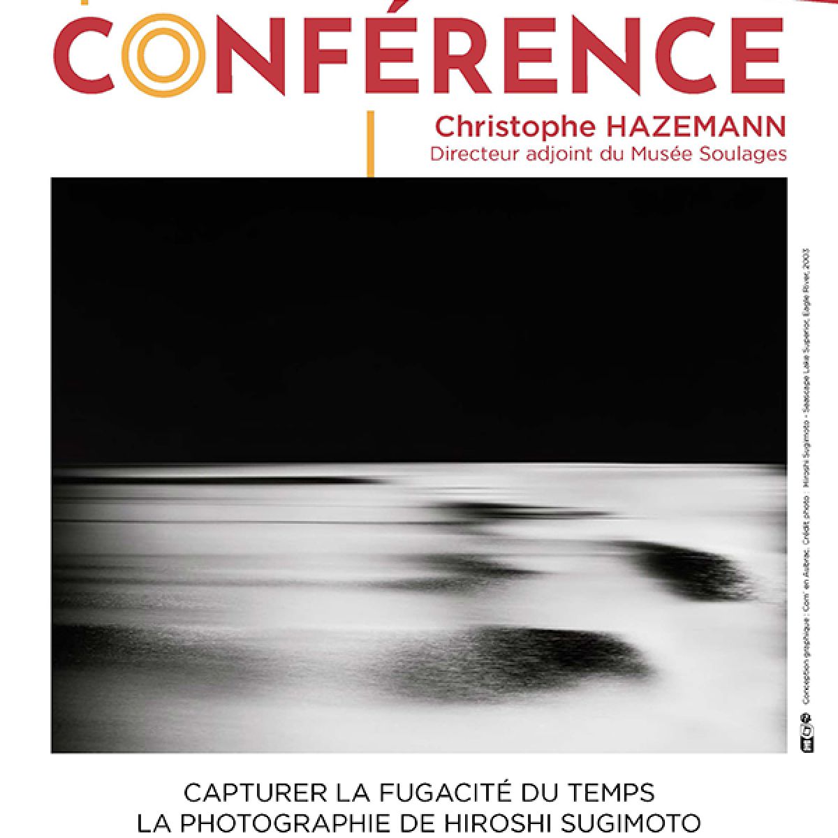 Conférence LA PHOTOGRAPHIE DE HIROSHI SUGIMOTO par Christophe Hazemann