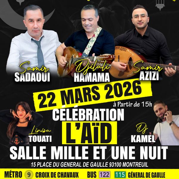 SAMIR SADAOUI EN CONCERT A PARIS