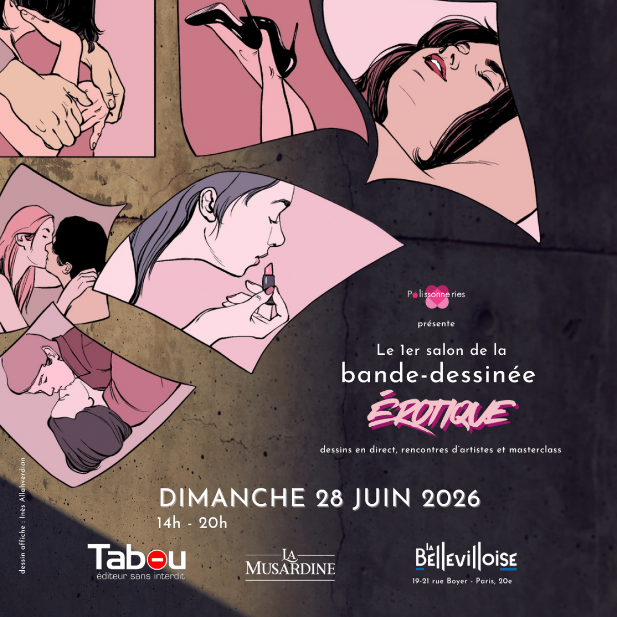 Salon de la bande dessinée érotique 2026