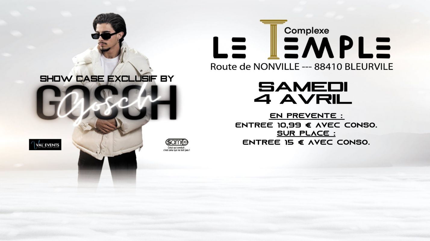 ▬▬▬ ✰ GOSCH EN SHOWCASE ✰ ▬▬▬