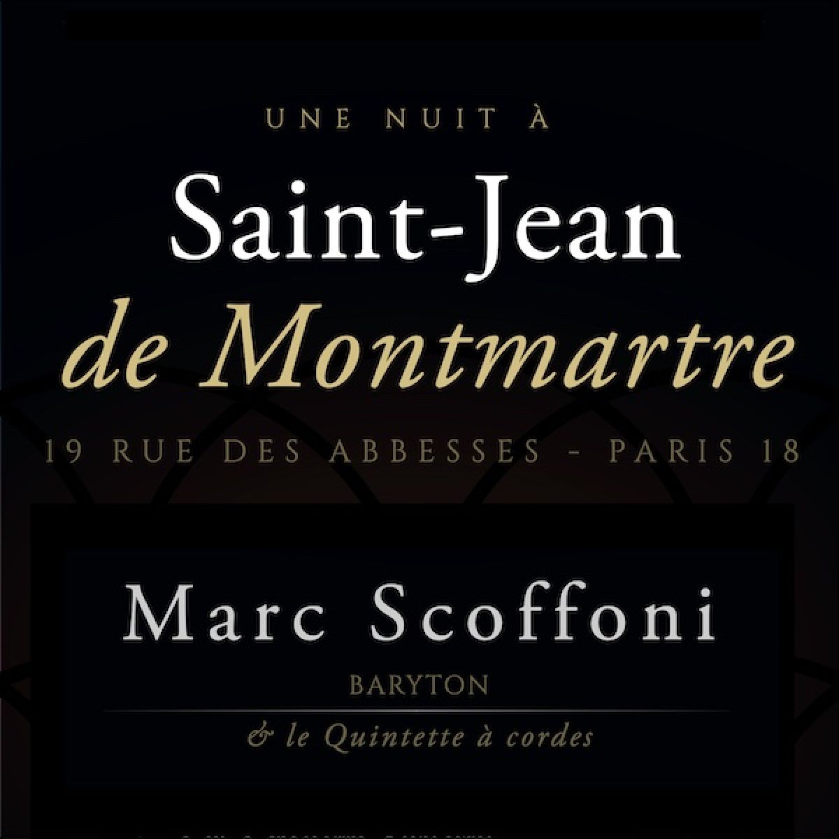 Une nuit à Saint-Jean de Montmartre