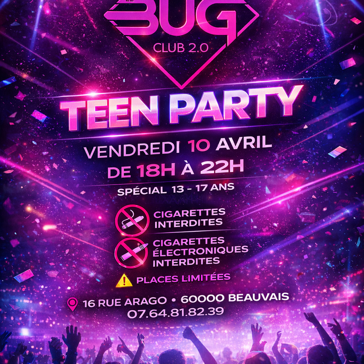 TEEN PARTY AU BUG À BEAUVAIS ...