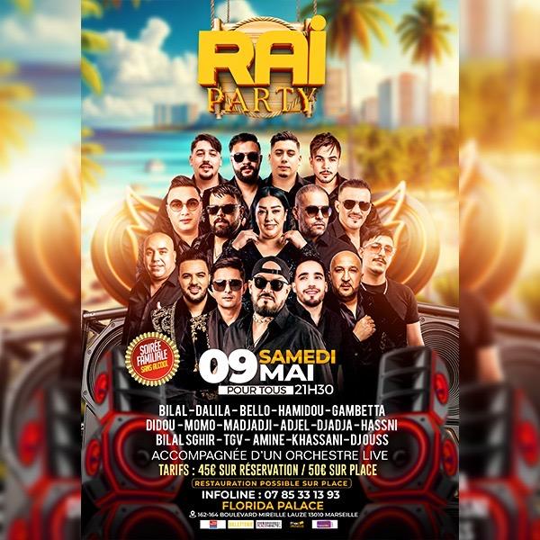 RAI PARTY SAMEDI 09 MAI 2026 A 21H30