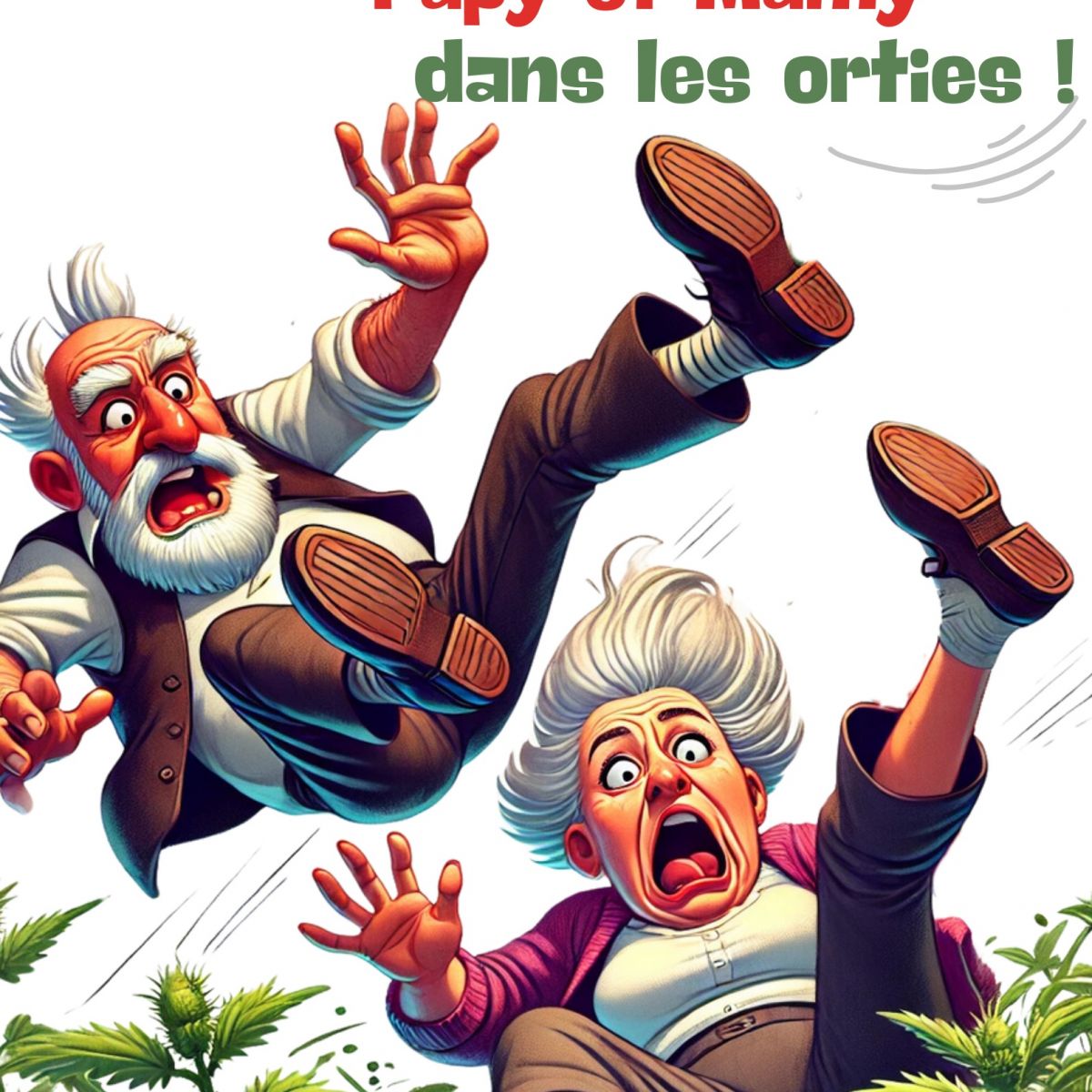 FAUT PAS POUSSER PAPY ET MAMY DANS LES ORTIES !