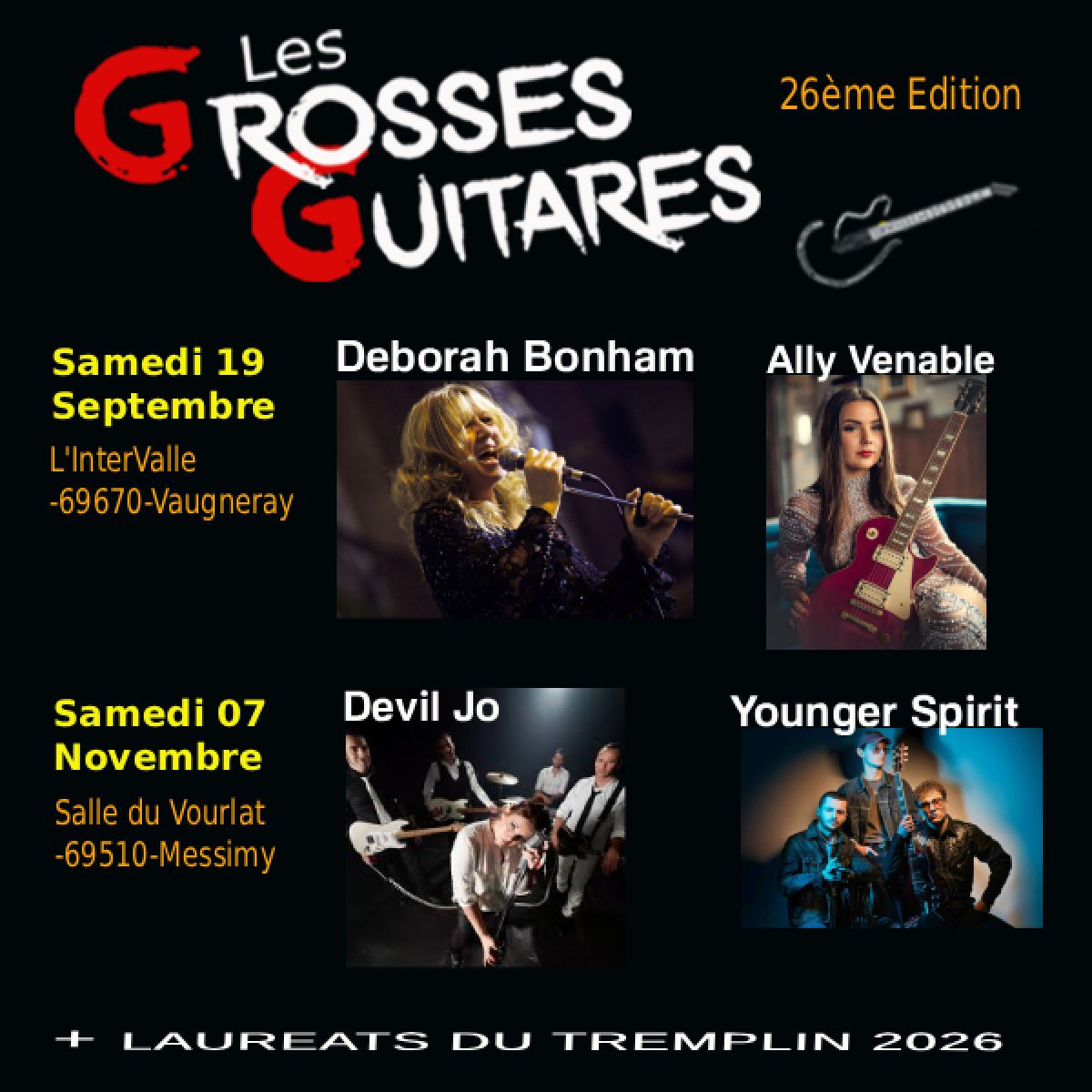 Les Grosses Guitares 2026