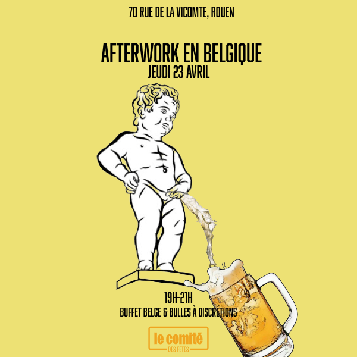 Afterwork Belge du Comité Des Fêtes