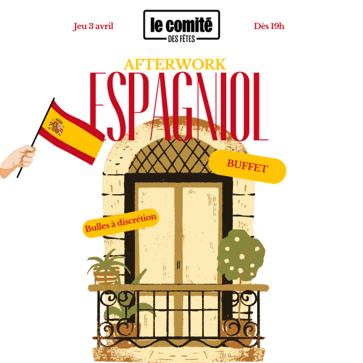 Afterwork Espagne du Comité Des Fêtes