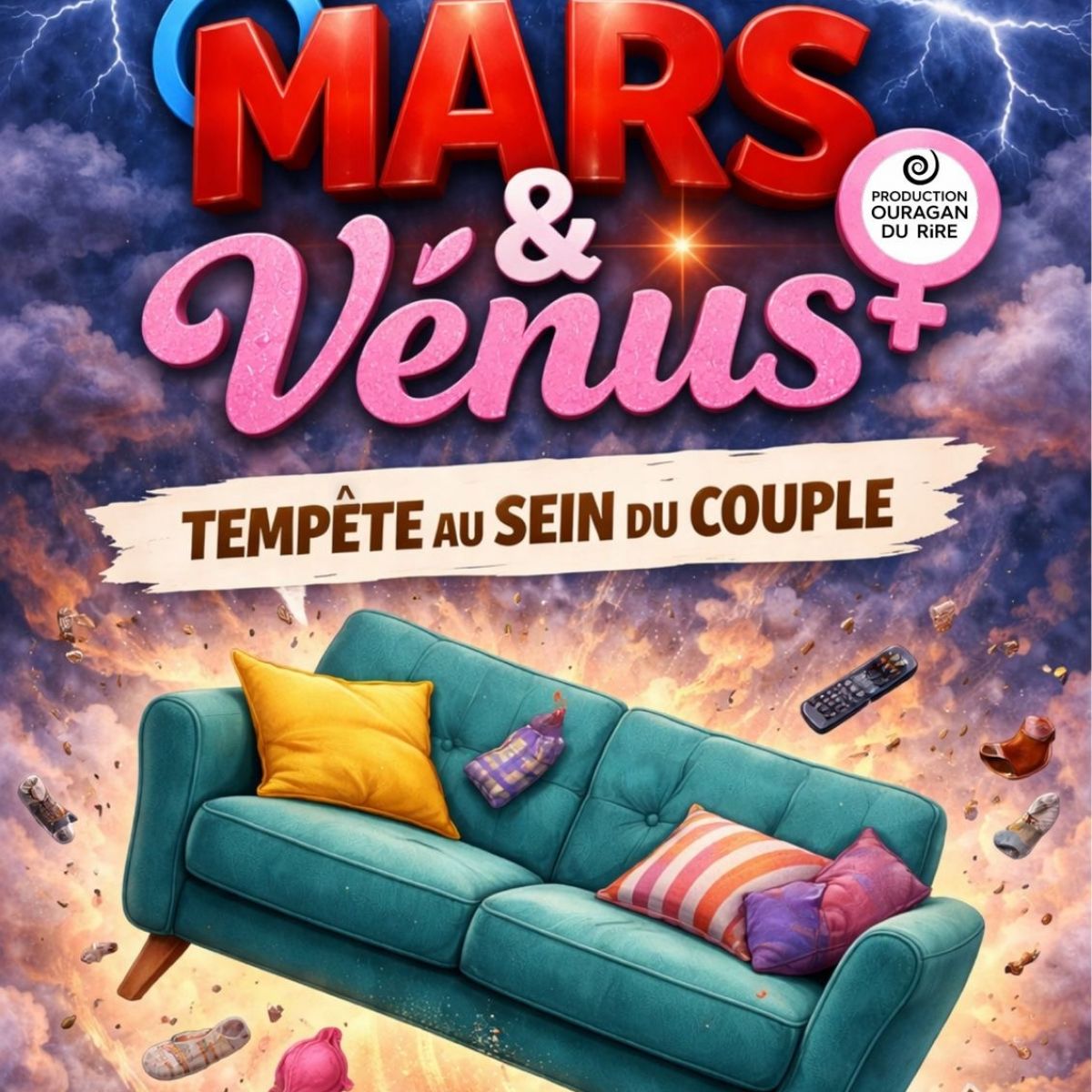 MARS & VENUS Tempête au sein du couple !