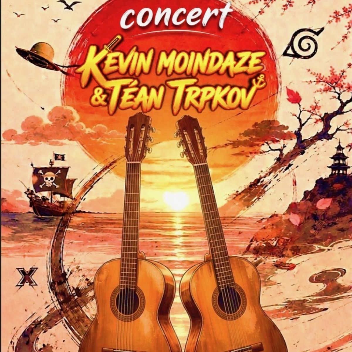 Kevin Moindaze et Téan Trpkov présentent : One Piece, Hunter X Hunter, Naruto