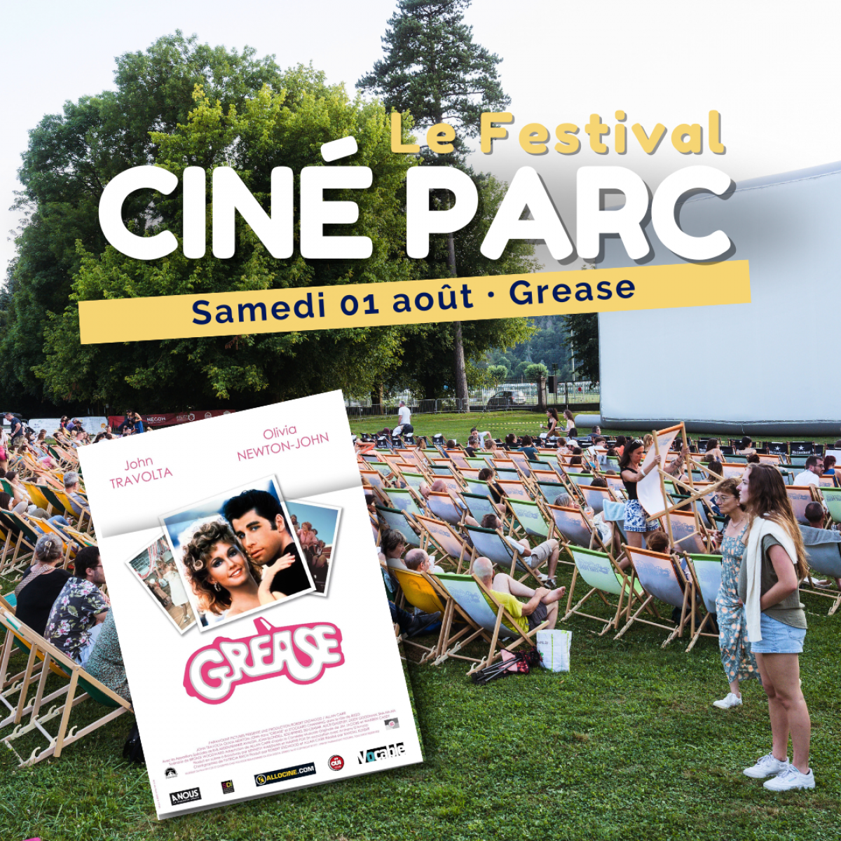 Festival Ciné Parc 2026 : 01/08/2026 : Grease