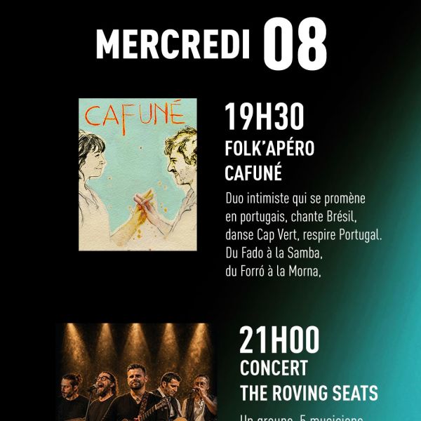 Concert gratuit The Roving Seats au Festival International de Folklore de Château Gombert