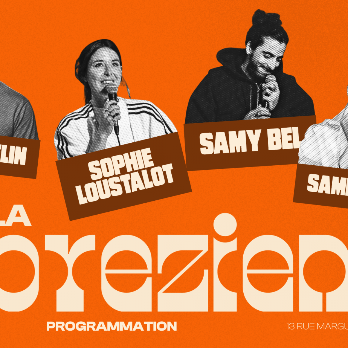 Boriss Chelin, Sami Ouladitto, Sophie Loustalot & Samy Bel