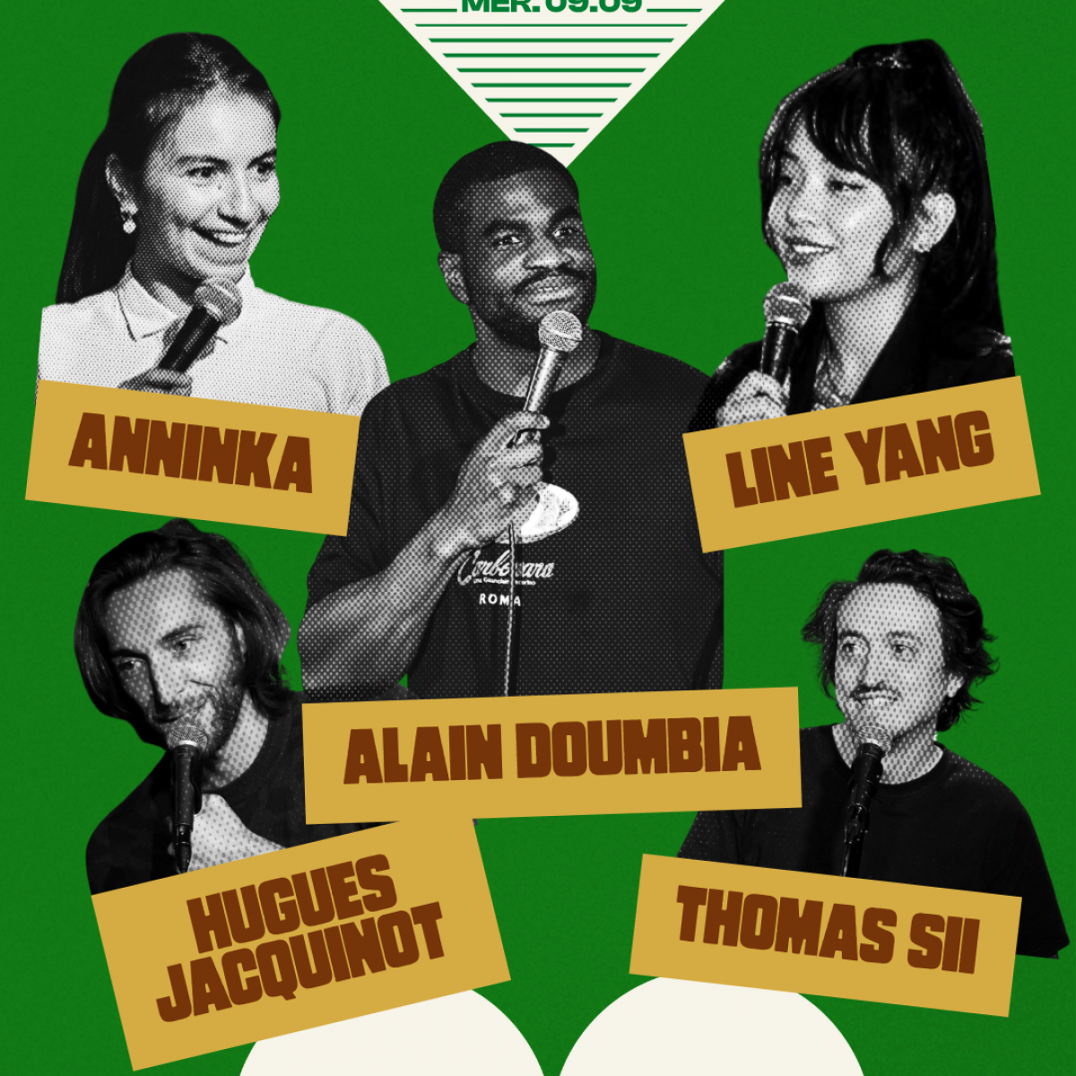 Thomas Sii, Anninka, Alain Doumbia, Line Yang & More