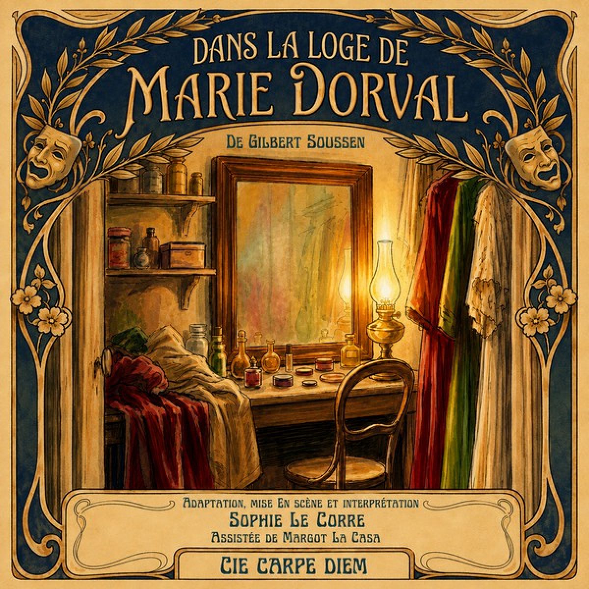 Dans la loge de Marie Dorval