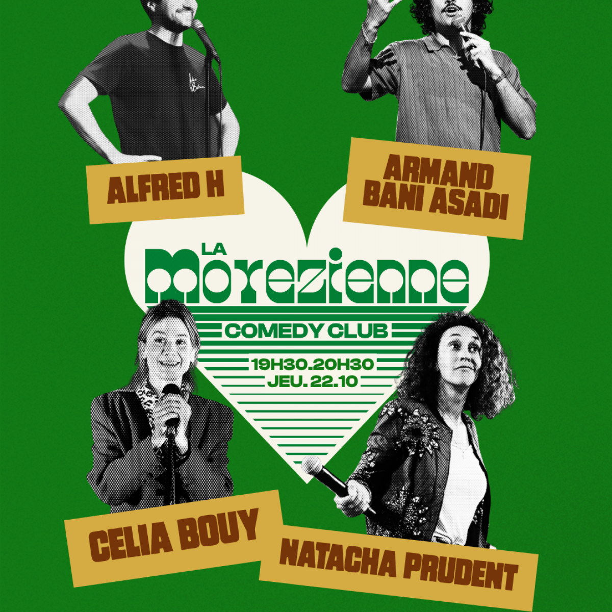 Alfred H, Celia Bouy, Armand Bani Asadi & Natacha Prudent