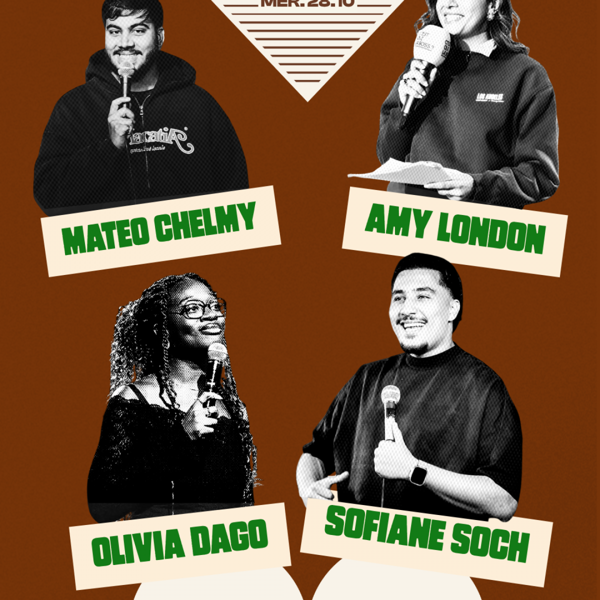 Matéo Chelmy, Olivia Dago, Sofiane Soch & Amy London