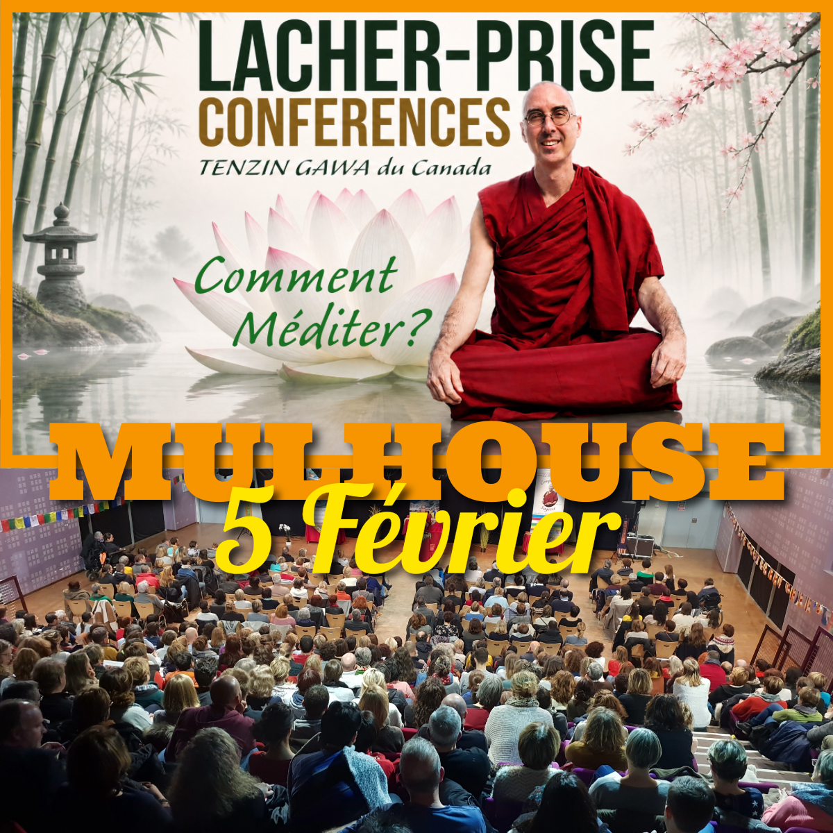 MULHOUSE 5 Février | Lâcher Prise - Comment Méditer avec Jason Simard ?