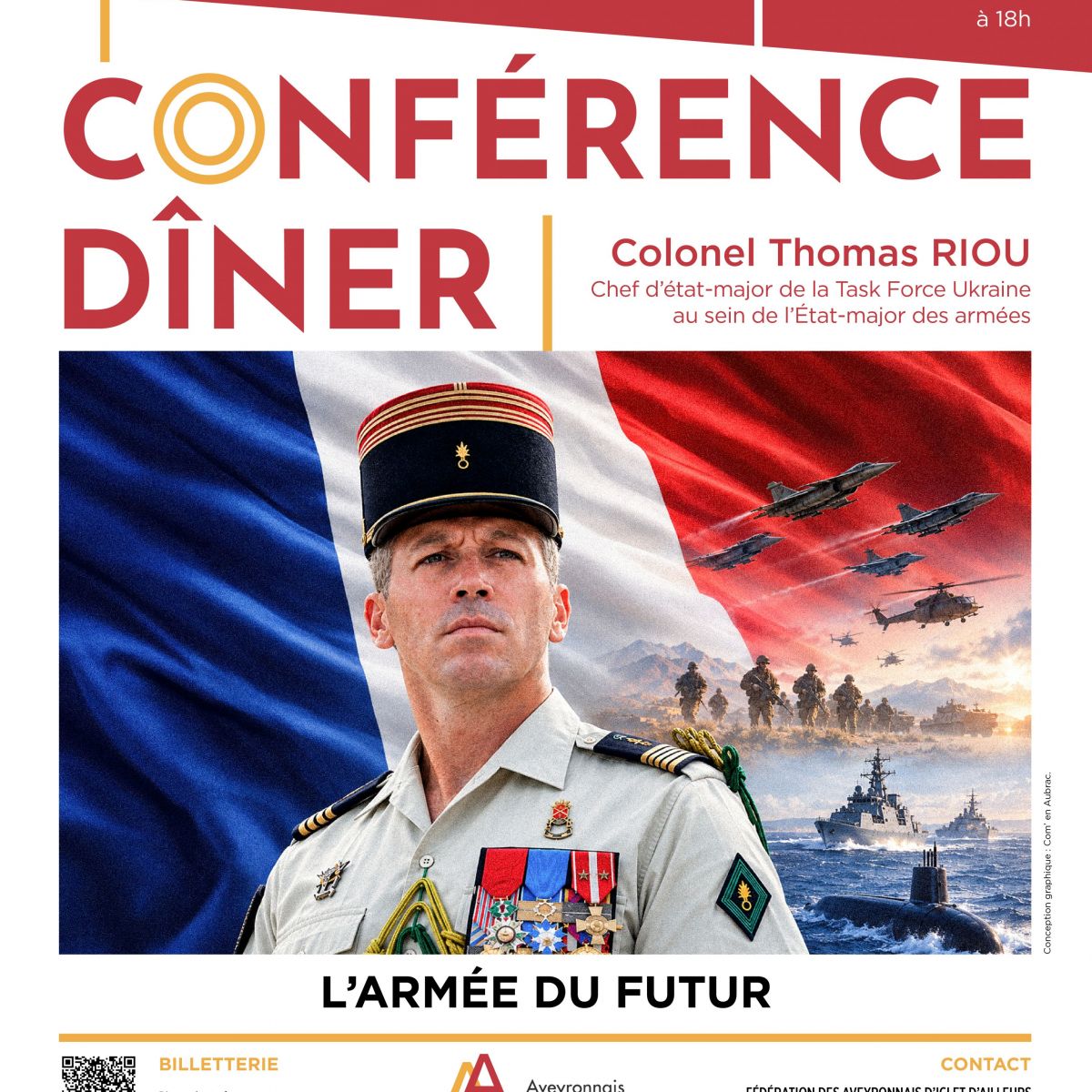 Conférence-dîner sur l'armée du futur